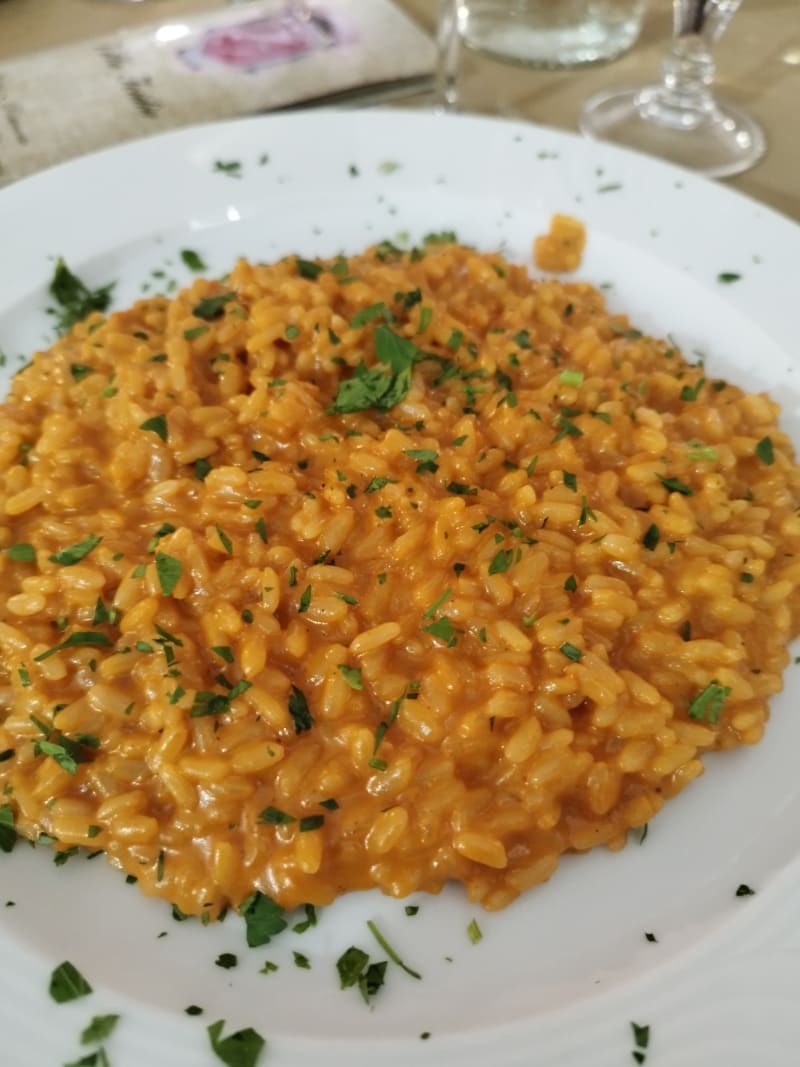 Risotto alla Crema di Scampi - Villa Icidia, Frascati