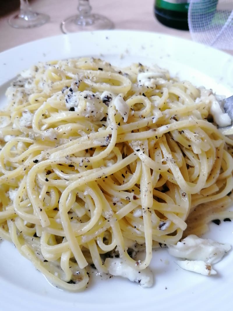 Tagliolini Orata e Tartufo - Villa Icidia, Frascati