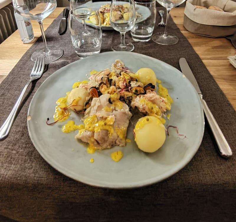 Choucroute aux poissons - Le Kastelberg, Andlau