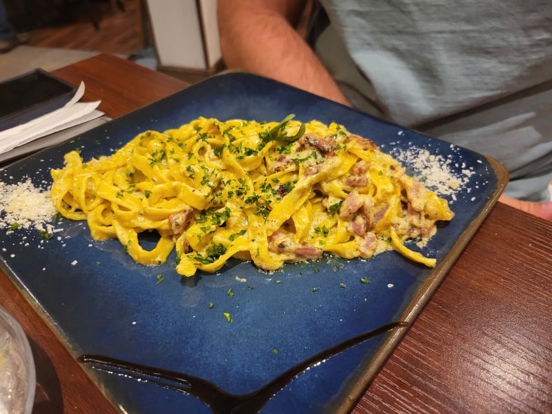 Taglietela carbonara - Sapori, Paris