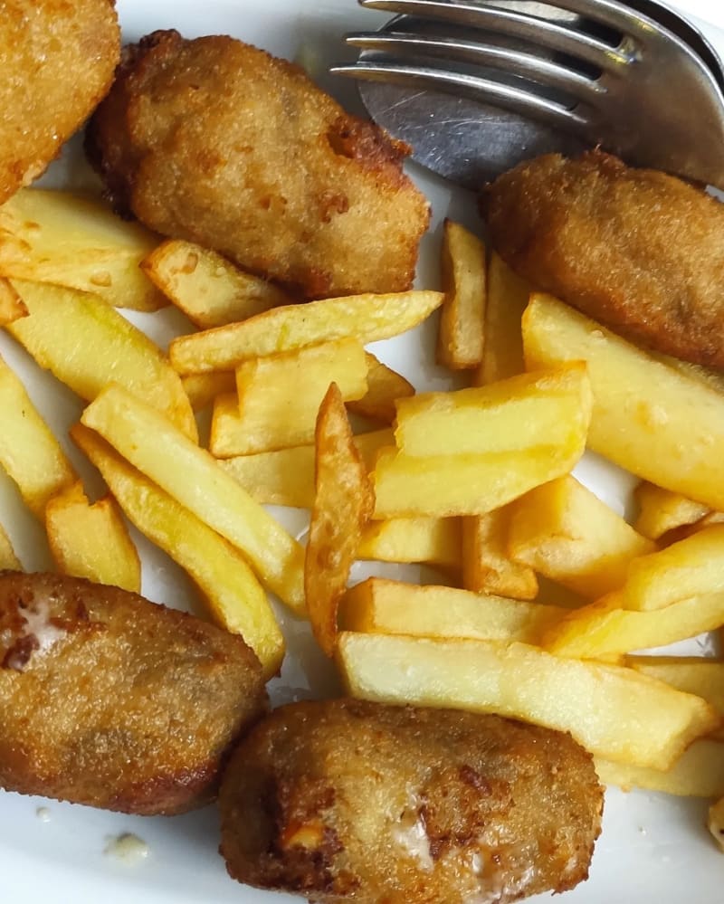 Croquetas de jamón  - Mesón La Casina, Madrid