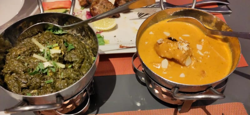 Palak Paneer - Restaurant Le Safran, Geneva