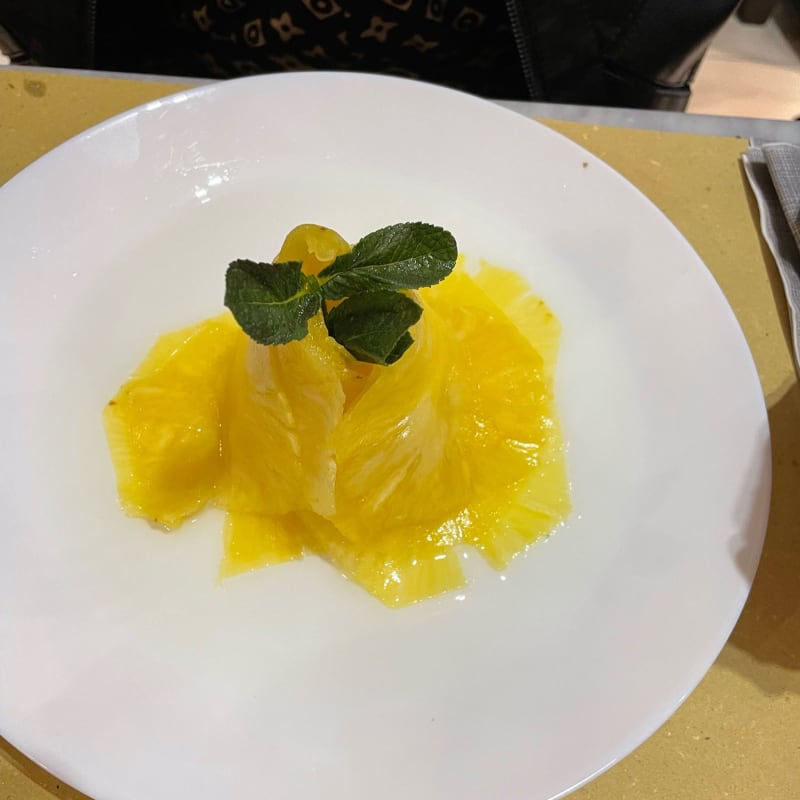 Carpaccio di ananas  - Da Gibba Arena, Genoa