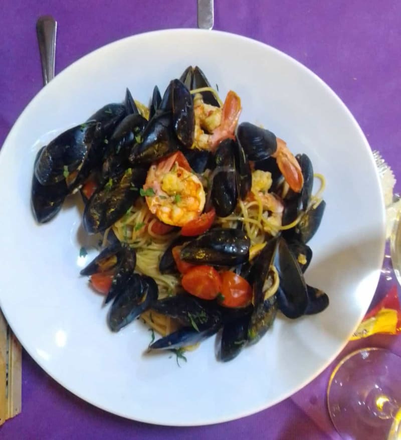 spaghretti cozze e gamberoni - Alla Corte dei Miracoli, Caorle