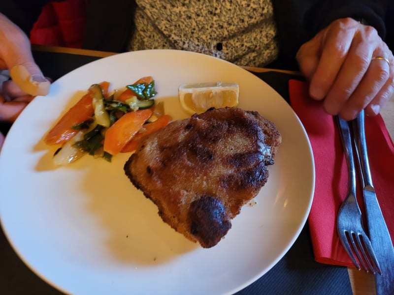 Cordon bleu de veau maison* - Le Vieux Couvent (Aux Caves du Vieux Couvent), Mulhouse