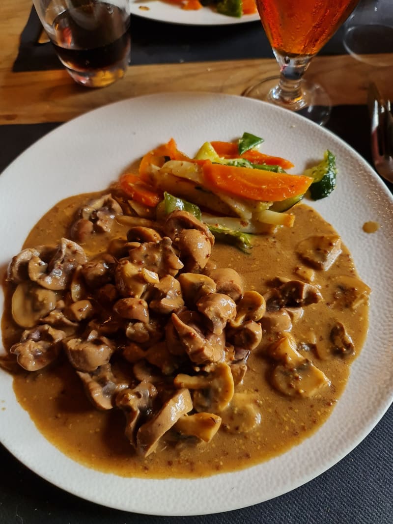 Rognons de veau - Le Vieux Couvent (Aux Caves du Vieux Couvent), Mulhouse