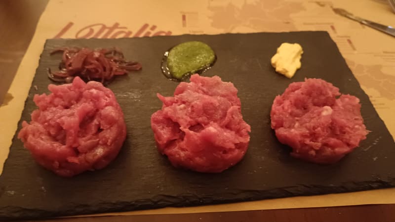 Tris di tartare  - Wine In Progress, Genoa