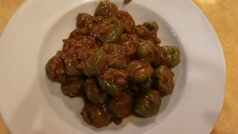 Gnocchi al ragù di lepre  - TRATTORIA DEI CACCIATORI DI MORTERONE