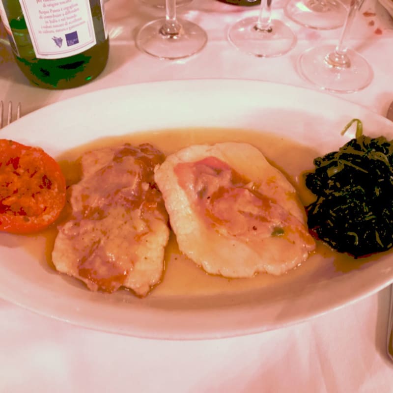 Saltimbocca alla romana - Trattoria Tritone 1884 - Antonio Camponeschi, Rome