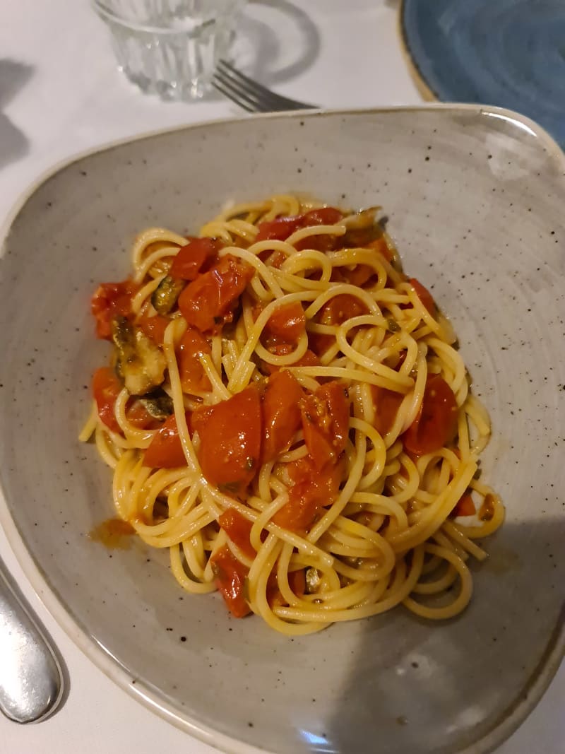 Spaghetti alici , finocchietto e pomodorini - Ba Ghetto, Florence