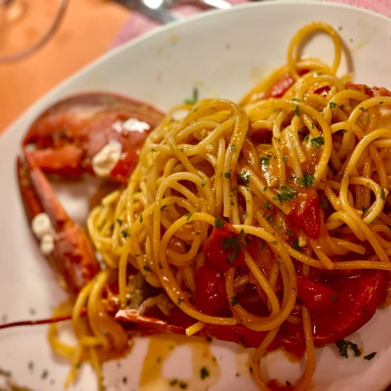 Espaguetis con bogavante  - Trattoria Da Giorgio Ai Greci - solo Interno/only inside, Venice