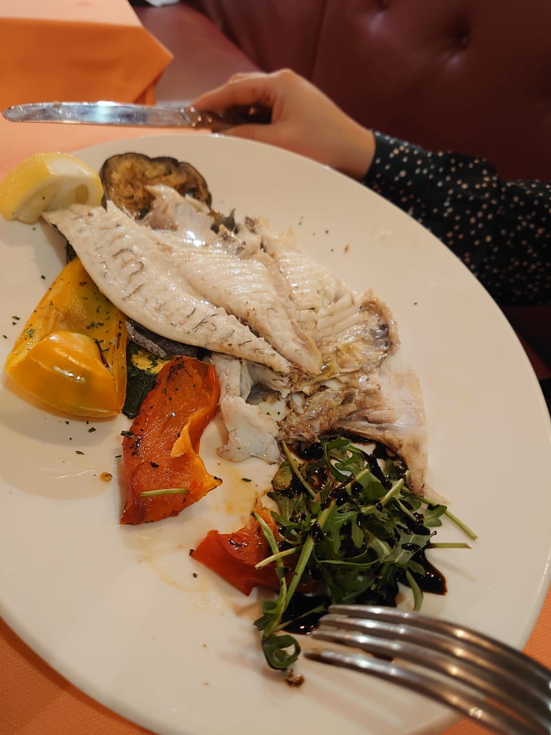 Sea Bream with Mixed Veg - Trattoria Da Giorgio Ai Greci - solo Interno/only inside, Venice