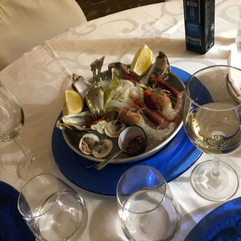 I crudi dell’antipasto - Il Ristorante Brando, Chieti