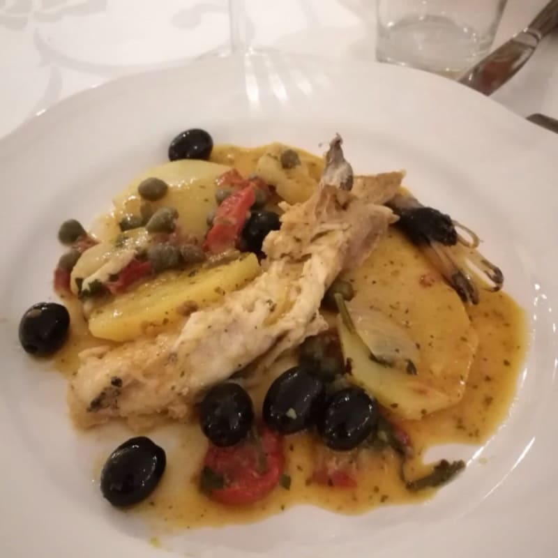 Pescatrice alla siciliana - Il Ristorante Brando, Chieti