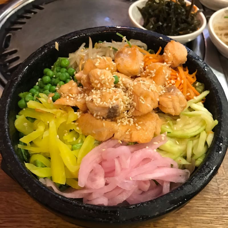 Bimbimbap saumon  - Alilang, Paris