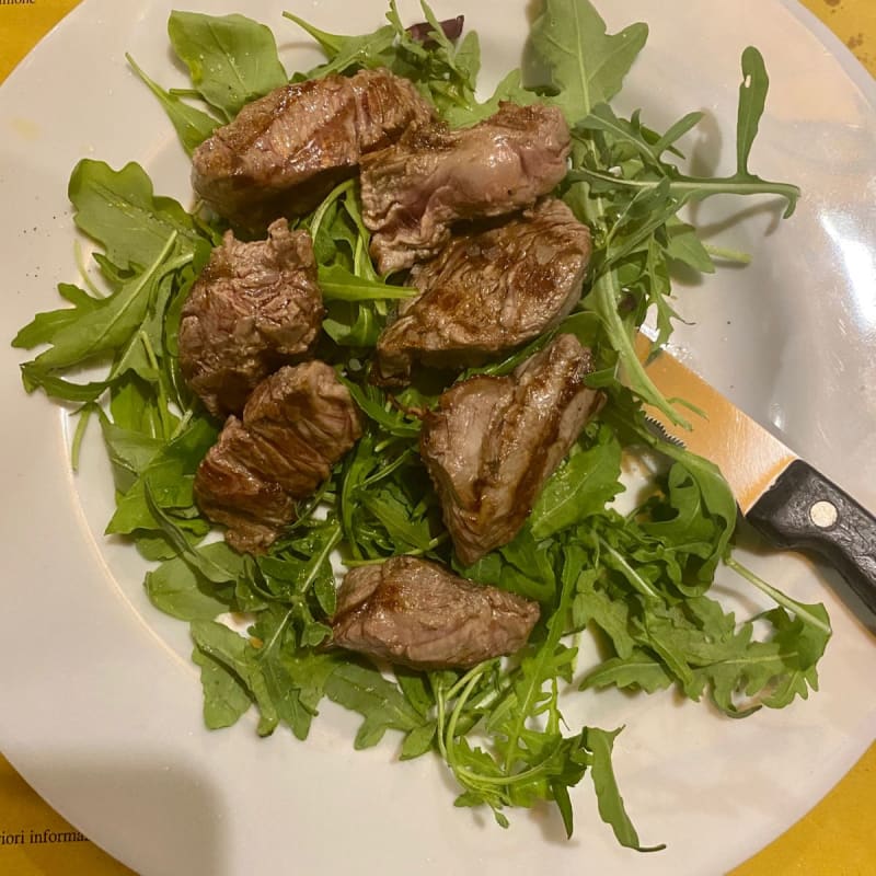 Tagliata con rucola  - Prosecco e Polpette Bistro, Rome