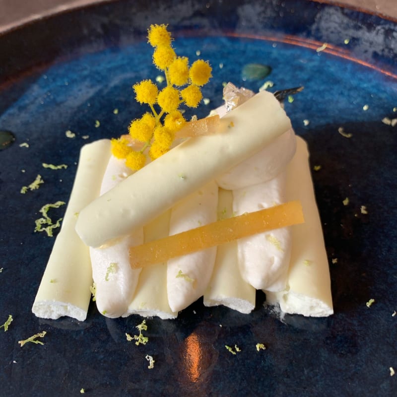 Dessert meringué citron - Château de Cocove