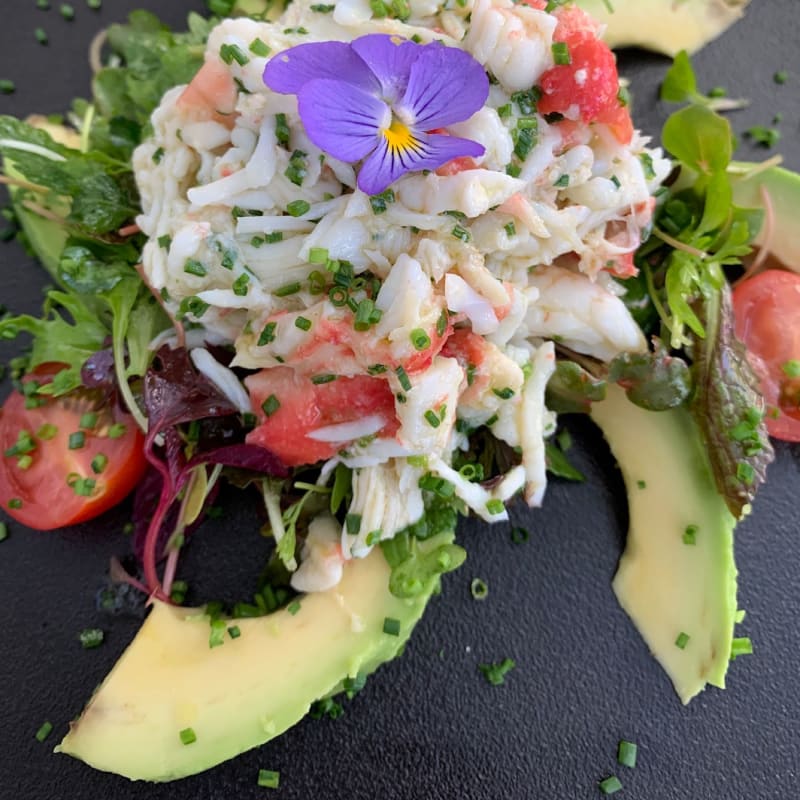 Salade fraîcheur crabe et avocat  - Planet Caviar, Geneva