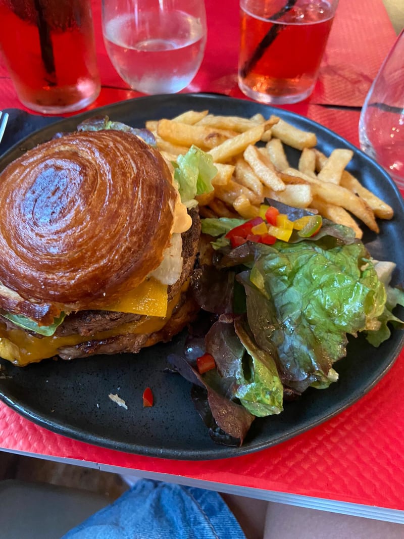 LE DOUBLE CHEESEBURGER O7.jpg - Restaurant ô7, Plaisance-du-Touch