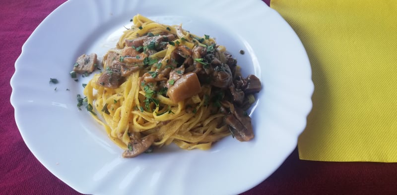 Tagliolini ai porcini - Baita 7 Nani