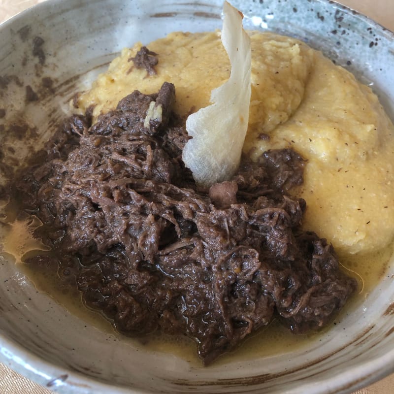 Salmi’ di cervo con polenta - Trattoria Ricomilla