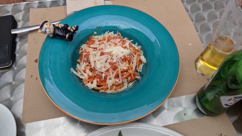 spaghetti amatriciana - Putxinel·lis, Barcelona