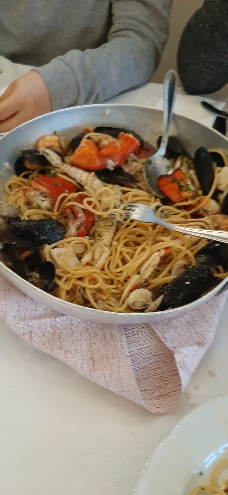 spaghetti del pescatore - Il Castagno