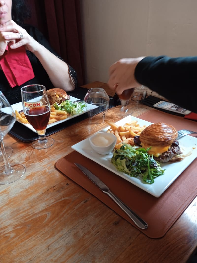 Hamburger  - L'Estaminet Gourmand, Villeneuve-d'Ascq