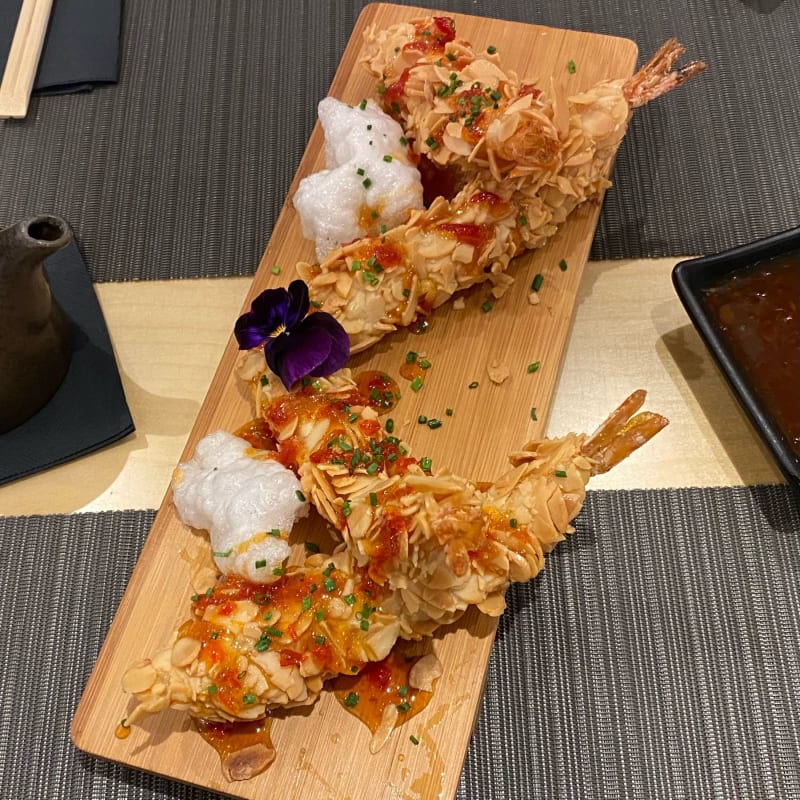 Camarão com amêndoa - Kabuki Sushi - Leiria, Leiria