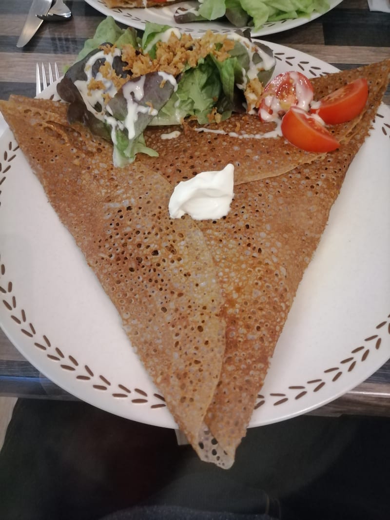 Crêpe avec fromage  - Crêperie La Petite Troménie, Bry-sur-Marne