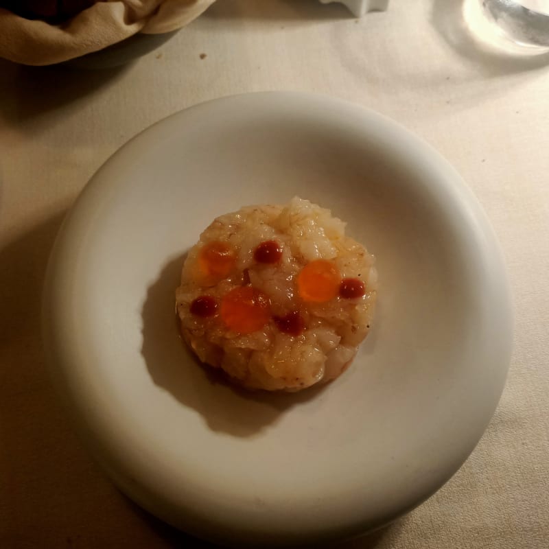 Tartare di gambero rosa - Emozioni Chef Angelo Pagano, Campobasso