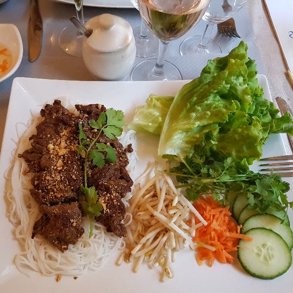 Brochette de boeuf à la citronelle - Ha Long Baie, Paris