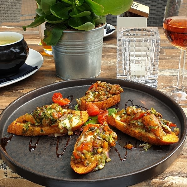 Bruschetta voorgerecht - De Branderij, Groningen