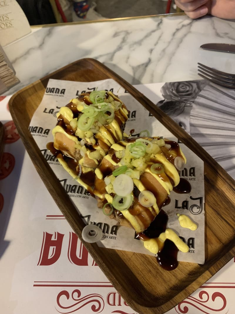 Bocaditos de chistorra de arbizu - La Juana, Madrid