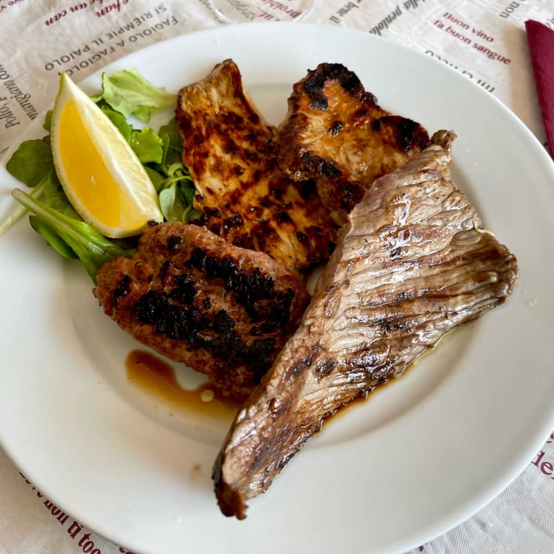 Grigliata mista di carne - Pizzeria dalla Nunzia, Bologna