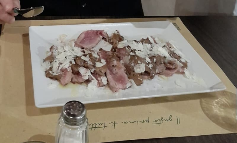 Tagliata porcini e Castelmagno - Arsenico Bistrot - Pizza e Miscelati, Turin