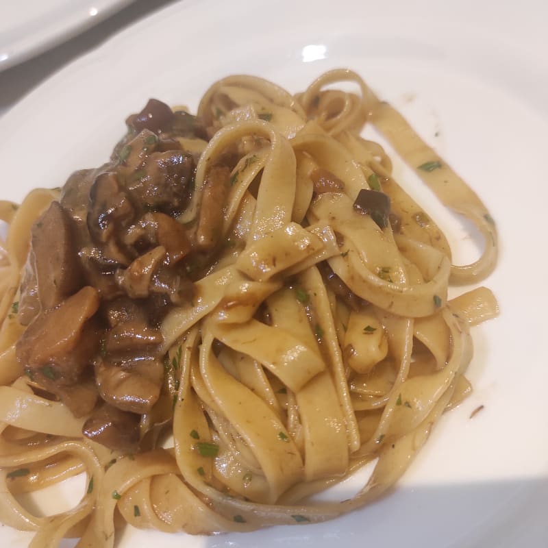 Tagliatelle Funghi - Gatto Blu Osteria