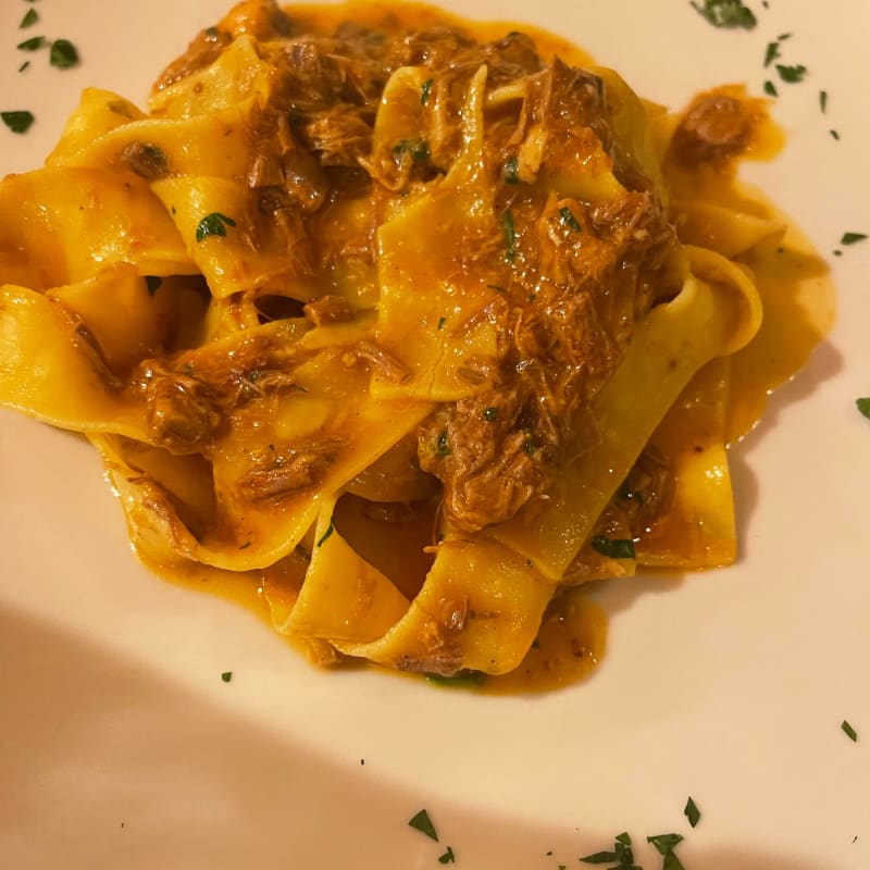 Tagliatelle al sugo d’anatra - Agriturismo Val d'Oca