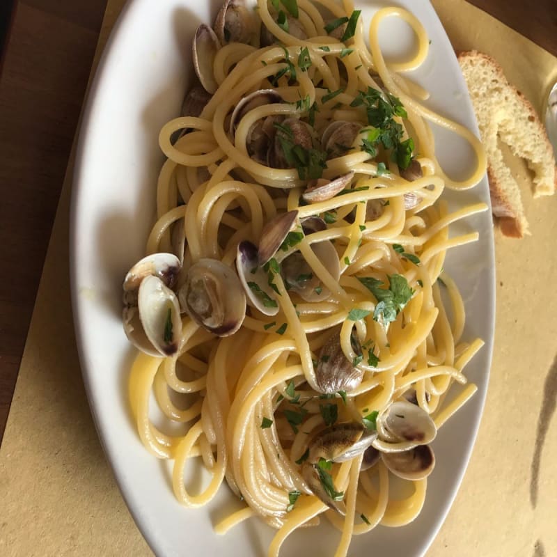 Spaghetti alle vongole  - Ostaria La Babbiona, Civitavecchia