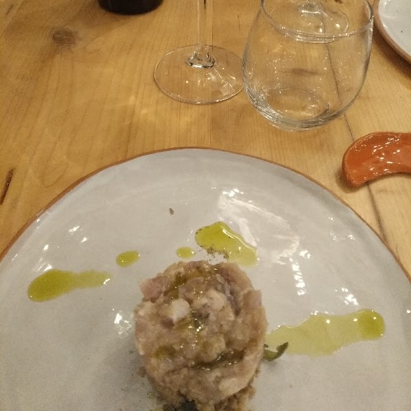 Antipasto di ricciola - Masseria Sardo, Pozzuoli