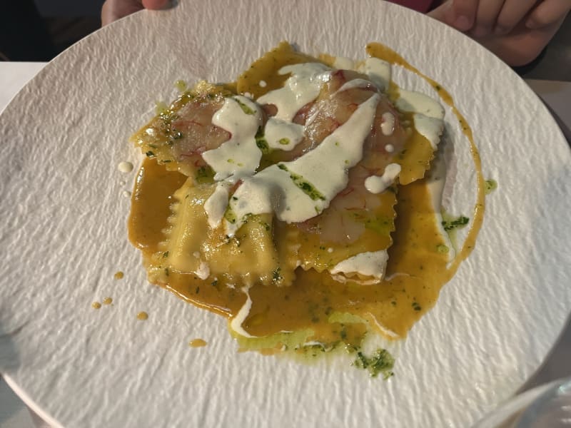 Polpo con sedano croccante, patate e ciliegino - L'Arco dei Cappuccini, Taormina