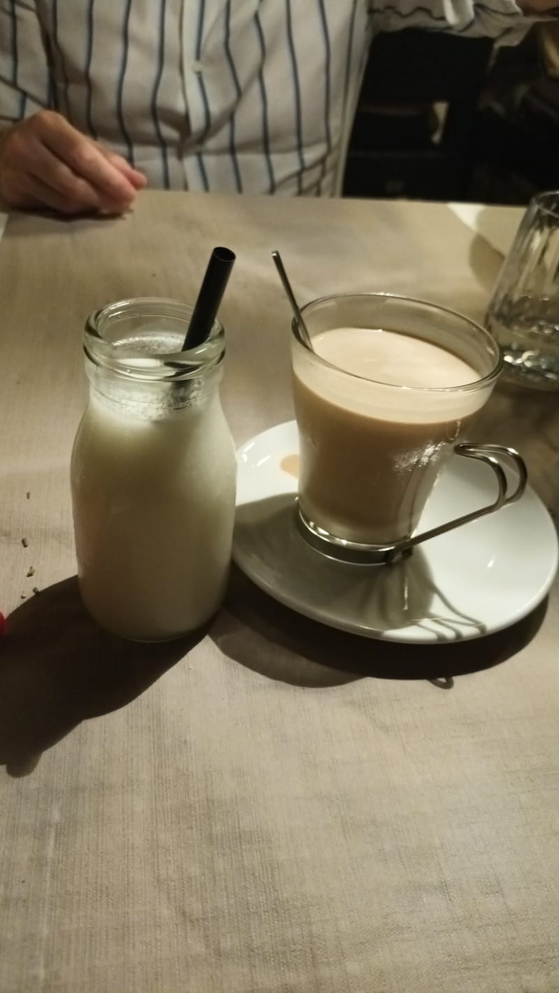 Sorbetto al limone e caffè  - Ristorante Canne Al Vento