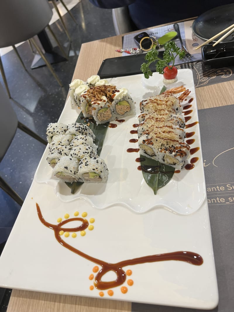 Sushi Re -menu alla carta