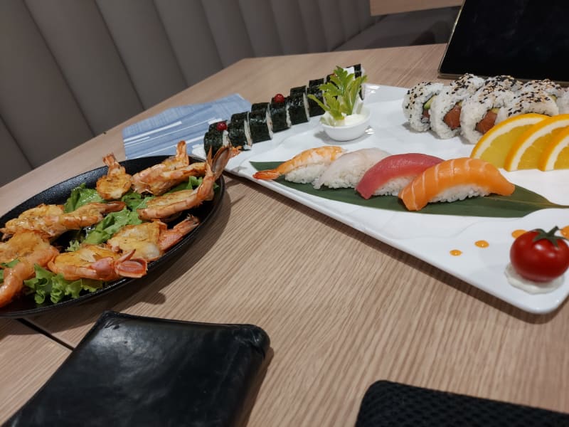 Sushi Re -menu alla carta