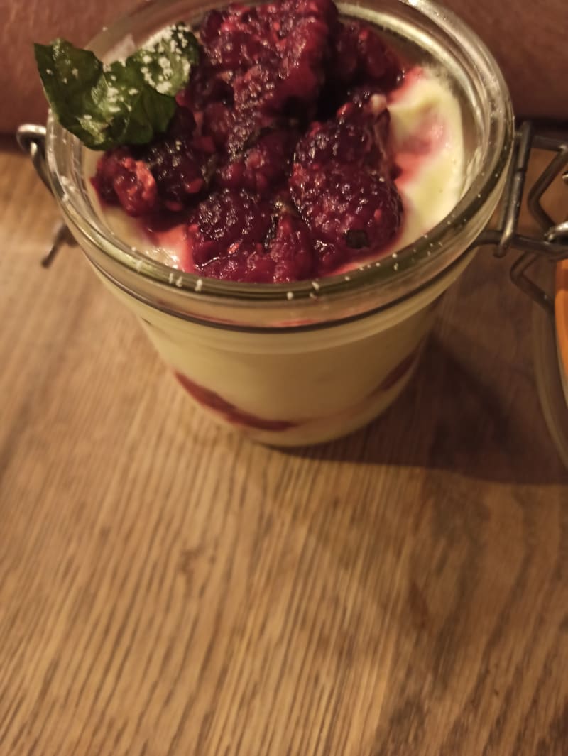 Tiramisu framboises - Bastardo Tonneliers, Strasbourg