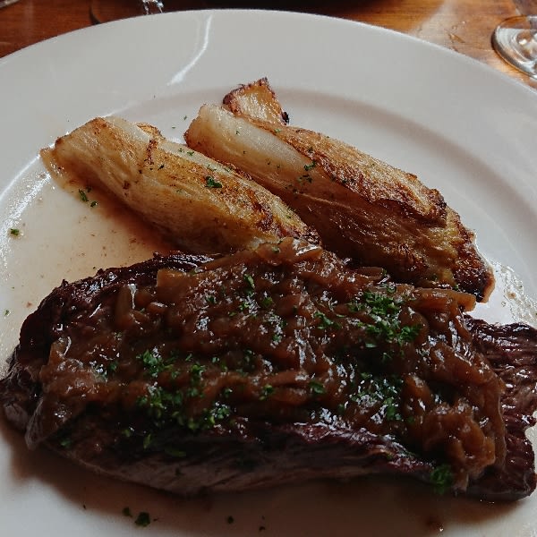 Onglet et endives braisées - Le Paris 17, Paris