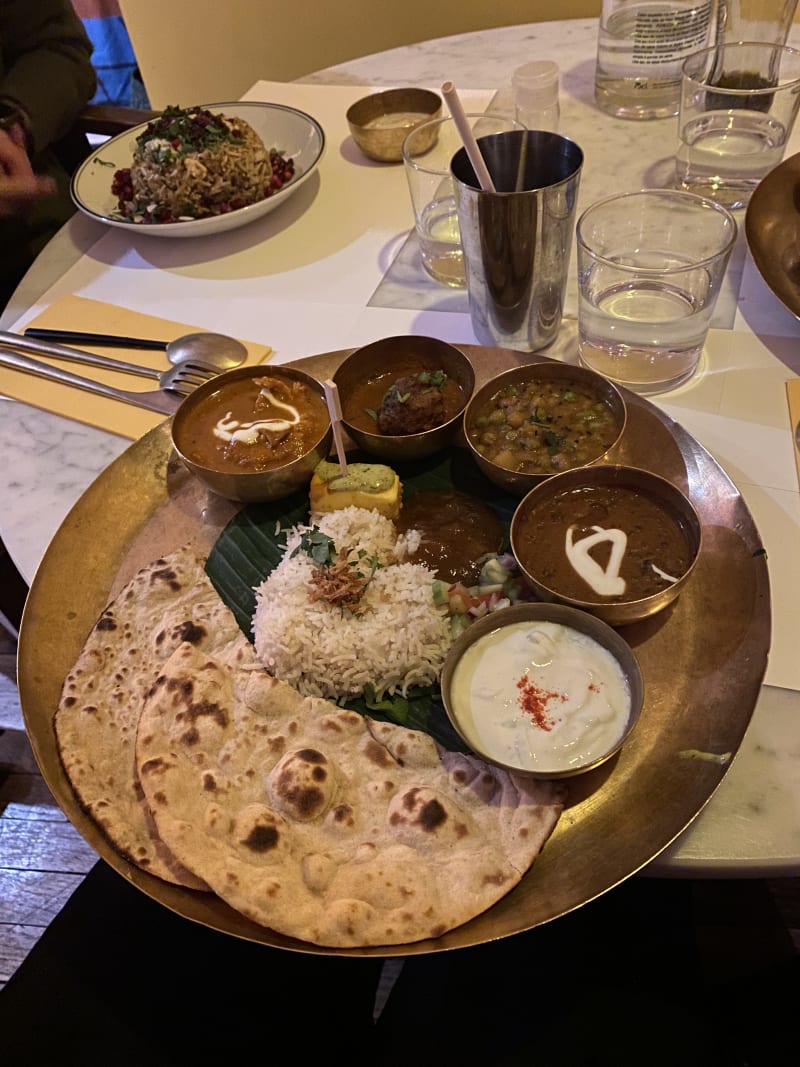 Thali chicken - Desi Road, Paris