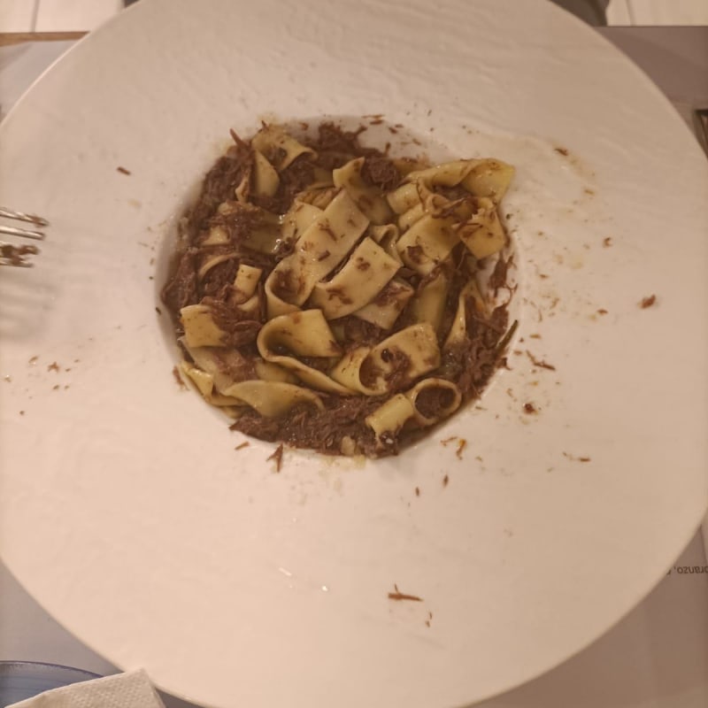 Pappardelle al salmì di lepre - Albergo Trattoria Italia, Desenzano Del Garda