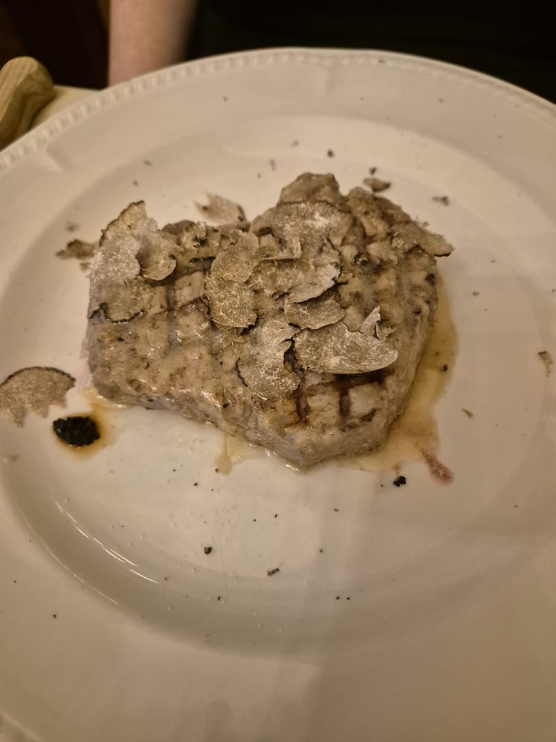 Steak with Truffle.jpg - Ristorante Oltrarno, Florence