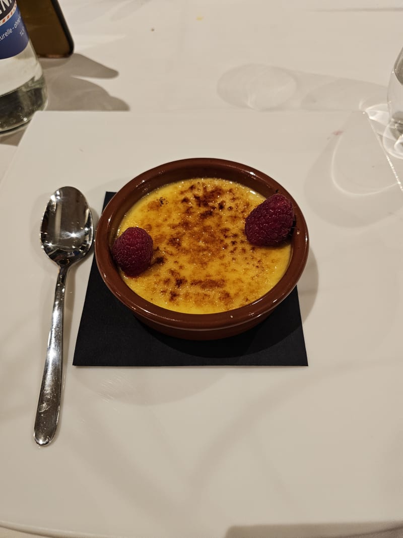 Crème brûlée  - La Terrasse